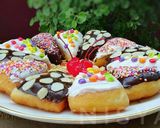 Foto langkah ke 7 dari resep Donat Pizza ~ Tanpa Telur, Super Empuk 😻.