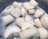 Foto langkah ke 2 dari resep Singkong getuk keju.