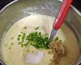 A picture of step 1 of Moong daal dhokla.