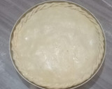 Foto del paso 4 de la receta: Masa para tartas saladas: Tarta de pollo, zanahoria, cebolla, huevo, jamón y queso cáscara colorada!