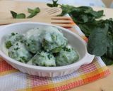 Foto del passaggio 5 della ricetta Canederli spinaci e salmone