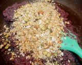 A picture of step 2 of Red Cabbage Modak (Red Cabbage, Coconut and mixed nuts).