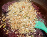 A picture of step 2 of Red Cabbage Modak (Red Cabbage, Coconut and mixed nuts).