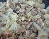 Foto del paso 5 de la receta: Pasta formaggio con alcachofas y jitomate deshidratado