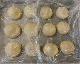 A picture of step 6 of Japanese milk bread.