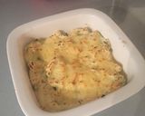 A picture of step 6 of Easy cheesy mashed potato with spring onions.