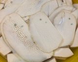 Hình bước làm 1 của món Chả giò trong,ngoài sake