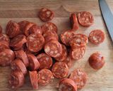 A picture of step 3 of Slow Cooker Chorizo and Butter Bean Stew.