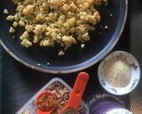 A picture of step 2 of Mawa Gujiya holi special.
