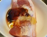 Hình bước làm 2 của món Canh dưa sườn chua + thịt rán + đậu rán tẩm hành