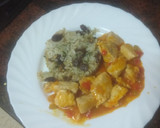 Foto del paso 5 de la receta: Pavo agridulce con arroz hindú