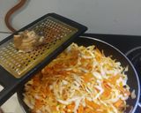 A picture of step 6 of Cabbage-carrot sabzi.