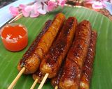Foto langkah ke 6 dari resep Sosis Bakar ala Clarissa's Kitchen.
