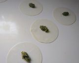 Foto del paso 2 de la receta: Empanadillas con pesto, mozzarella y tomate