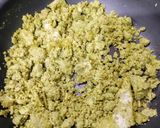 A picture of step 3 of Green Moong Daal Ladoos.