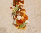 A picture of step 6 of Chicken Wrap.