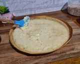 Foto langkah ke 4 dari resep Martabak Manis Teflon tanpa Telur tanpa Ragi.