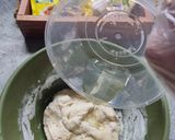 Foto langkah ke 3 dari resep Bakpao No Mixer (Bakpao Isi Selai Cokelat).