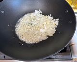 A picture of step 2 of Sprite Adobong Pusit.