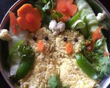 A picture of step 3 of Methkoot Rice Birdie.