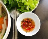 Hình bước làm 3 của món Bánh canh nấm