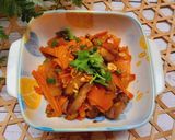 Hình bước làm 2 của món Cơm nhà với các món chả cá