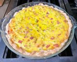 A picture of step 12 of Ham, Leek, and Ricotta Pie.