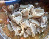 Gambar langkah 5 resipi Perut Lembu Air Asam.