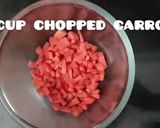 A picture of step 1 of Healthy weight loss salad.