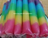 Cara Membuat Es Lilin Pelangi Ekonomis Rainbow Ice 5