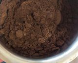 A picture of step 1 of Oreo Chocolate Cake.