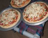 A picture of step 4 of Homemade tawa pizza.