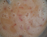 A picture of step 14 of Jini dosa with sambhar.