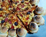 Une image de l'étape 16 de Pizza avec bords au fromage 🍕.