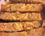 Foto del paso 5 de la receta: Budín de manzanas, bananas, naranja y avena ❤️