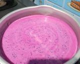 Foto langkah ke 1 dari resep Puding busa buah naga.