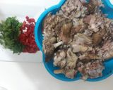 Foto del paso 2 de la receta: Cocido de patica de cerdo con arroz blanco y plátano frito