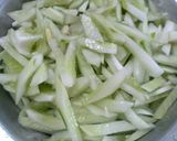 Foto langkah ke 1 dari resep 101. Sayur Urap Daun Paku & Timun.