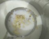 A picture of step 3 of Green gram rice whole moong and garlic buttermilk.
