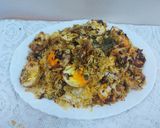 A picture of step 5 of Chicken egg biryani.