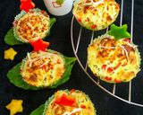 A picture of step 8 of Spinach cheese Muffins.