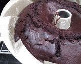 A picture of step 3 of Moist and Light Chocolate Bundt Cake.