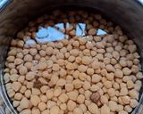 A picture of step 1 of Chole Chaat.