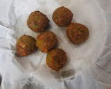 A picture of step 3 of Matar paneer kofta.