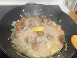 Risotto de champiñones