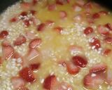 A picture of step 3 of Strawberry Risotto.