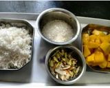 आम रबड़ी(aam rabdi recipe in hindi) रेसिपी चरण 2 फोटो