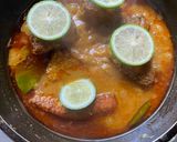 A picture of step 6 of Gondhoraj Rui Curry.