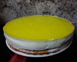 Foto del paso 8 de la receta Tarta mousse de limón con bizcocho de almendras
