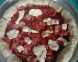 Foto langkah ke 6 dari resep Pizza Daging & Sosis.